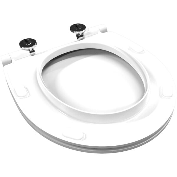 Klosettsitz Sanovate SnapClean Comfort Weiss image number 1